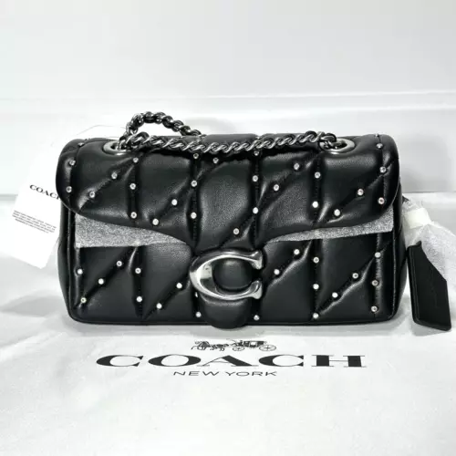 Coach Tabby Shoulder Bag 20 With Pillow Quilting And Crystal Rivets CY813 NWT