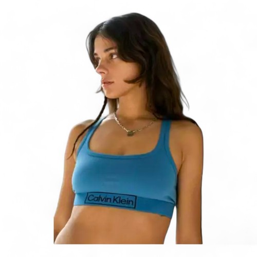 Calvin Klein Reimagined Heritage Unlined Racerback Bralette Bra Size Small _A3 - Picture 4 of 10