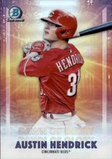 2021 BOWMAN CHROME DAWN OF GLORY CINCINNATI REDS - AUSTIN HENDRICK #DOG-12