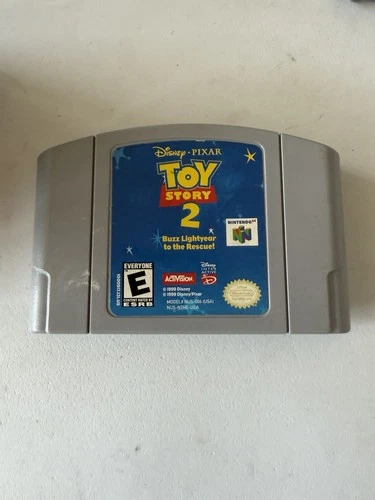 Toy Story 2 Buzz Lightyear to the Rescue Nintendo 64 (N64) Tested/Working