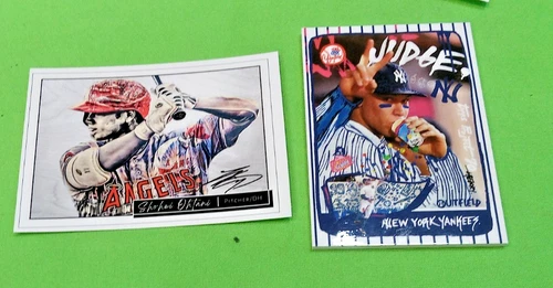 2021 TOPPS PROJECT 70 PRE PRODUCTION PROOF BLANK BACK CARD STOCK SHOHEI OHTANI