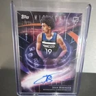 Topps Midnight Sun Dusk Joan Beringer Timberwolves Autograph Rookie /75