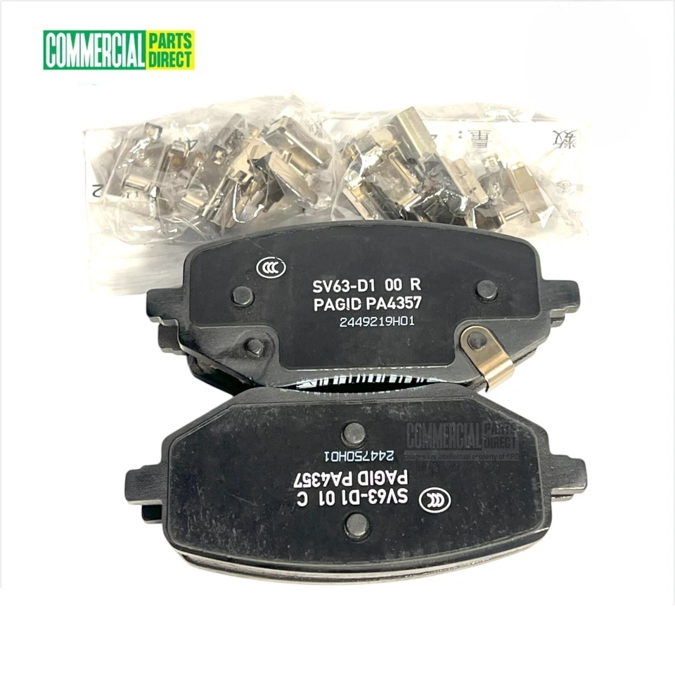 NEW GENUINE REAR BRAKE PAD SET ELECTRIC FOR LDV DELIVER 9, DELIVER 7 2024 -ON - image 4 of 4