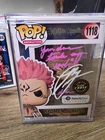 Funko Pop! Animation Jujutsu Kaisen Ryomen Sukuna 1118 Special Edition Autograp…