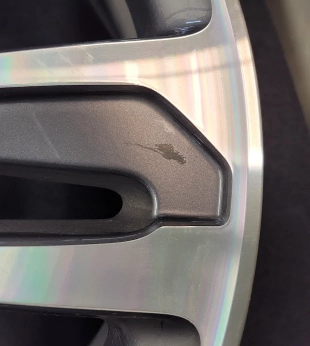 Acura MDX 2017 2018 2019 2020 71845 OEM wheel rim 20 x 8 CnC Charcoal - Image 4 of 4