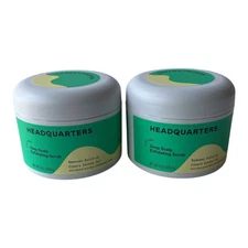 2x Headquarters Deep Scalp Exfoliating Scrub for Oily Scalp and hair, 8 OZ New