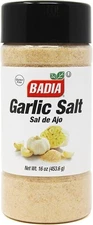 (Free Duty Tax) Badia Garlic Salt, 16 oz – Premium Blend of Salt & Garlic fo