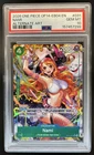 2026 One Piece Azure Sea's Seven Nami Super Rare Alternate Art #OP14-031 PSA 10