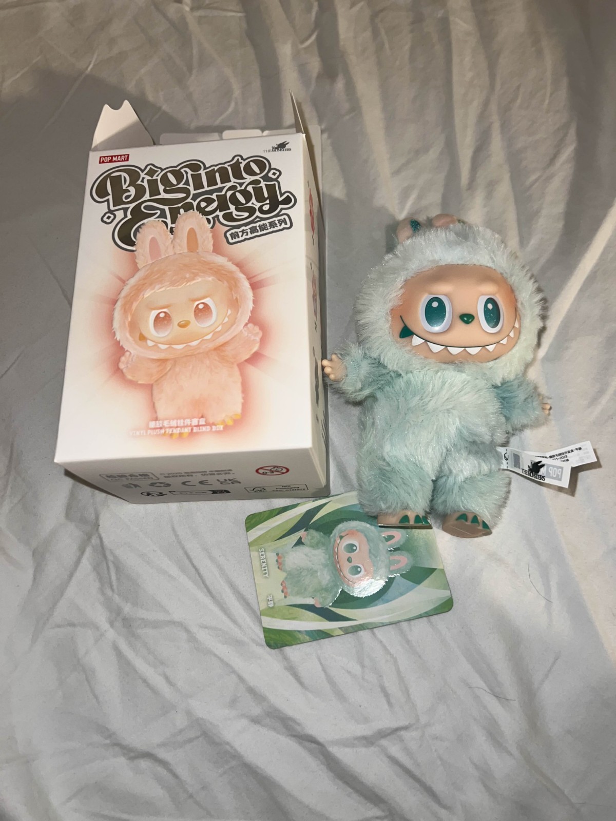 POP MART Energy labubu エナジーラブブ serenity Labubu Serenity: Details and Best Prices for Real Labubu