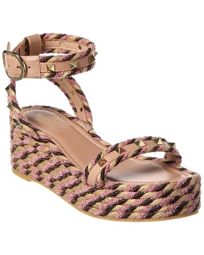 Valentino Rockstud 45 sandalo donna in pelle