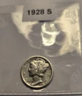 1928-S Mercury Silver Dime (N20)