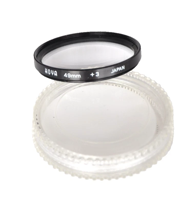 HOYA 49mm +3 CLOSE UP FILTER IN CASE - Image 1 of 1