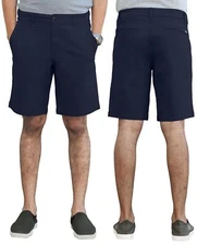 Men's Regular-Fit Flat-Front Comfort Short