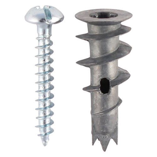 Plasterboard Fixings Metal Self Drill Cavity Wall Anchor Rawl Plugs