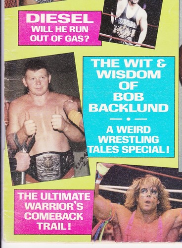New Wave Wrestling April 1995 Dusty Rhodes Diesel Bambi Bob Backlund WWF WCW 90s - Picture 5 of 10