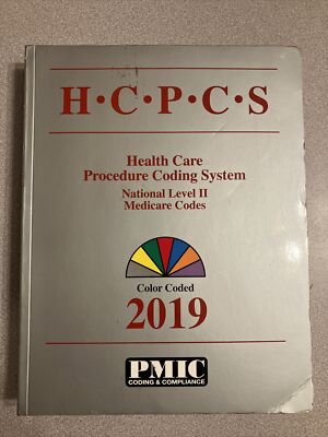 HCPCS Health Care Procedure Coding System National Level II Medicare Codes 2019
