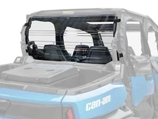 SuperATV Clear Rear Windshield for Can-Am Commander 700 / 1000 (2021+)