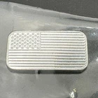 1 GRAM .999 Fine Silver American Flag Bar