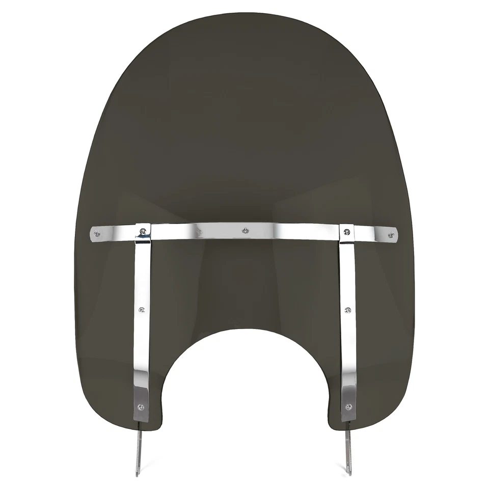 Smoke Detachable Windshield fits 1996-2013 Harley Road King Motorcycles - Image 2 of 4