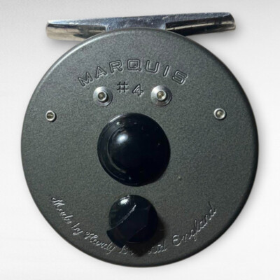 Hardy Marquis 4 Fly Reel with Box & Instructions - Made in Hardy Marquis 4 Fly Reel with Box & Instructions - Made in