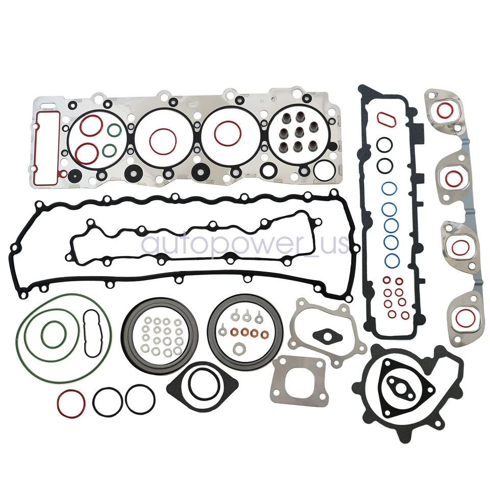 MLS Cylinder Gasket Set Fit 99-04 Isuzu NPR NQR Truck GMC 4.8T Diesel 4HE1 - Image 3 of 4