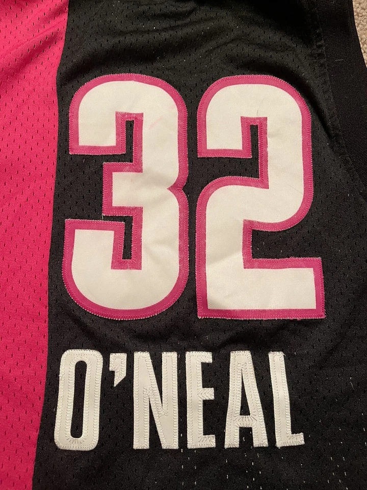 Reebok Miami Heat Floridians ABA 71 72 Throwback Shaq O Neal #32 Jersey Large L - Image 4 of 4