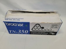 New Open Box Genuine Brother TN-350 Black Toner Cartridge DCP 7020-Fax 2820 2920
