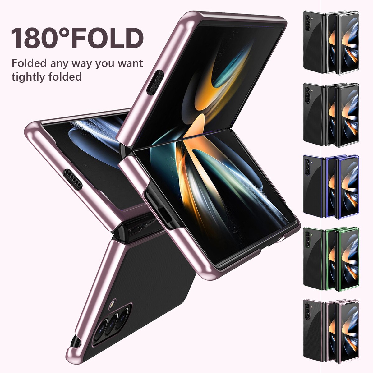 For Samsung Galaxy Z Fold 6 Fold 5 Fold 4 3 Slim Crystal Clear