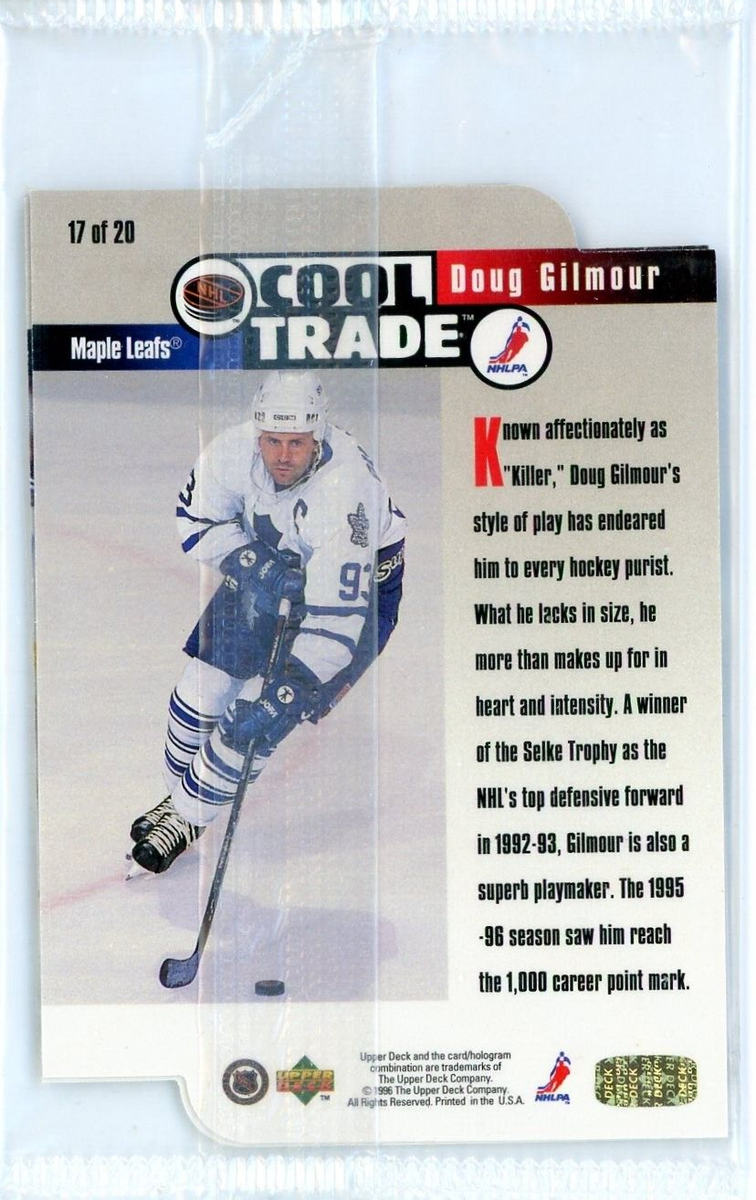 UD 1994-95 Cool Trade Die Cut Wayne Gretzky Redemption Silver
