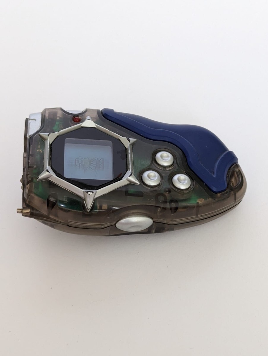 デジモン　D-Tector Digivice 海外版　デジヴァイス Rare 2002 Digimon Digivice D-Tector Scanner Blue english V2