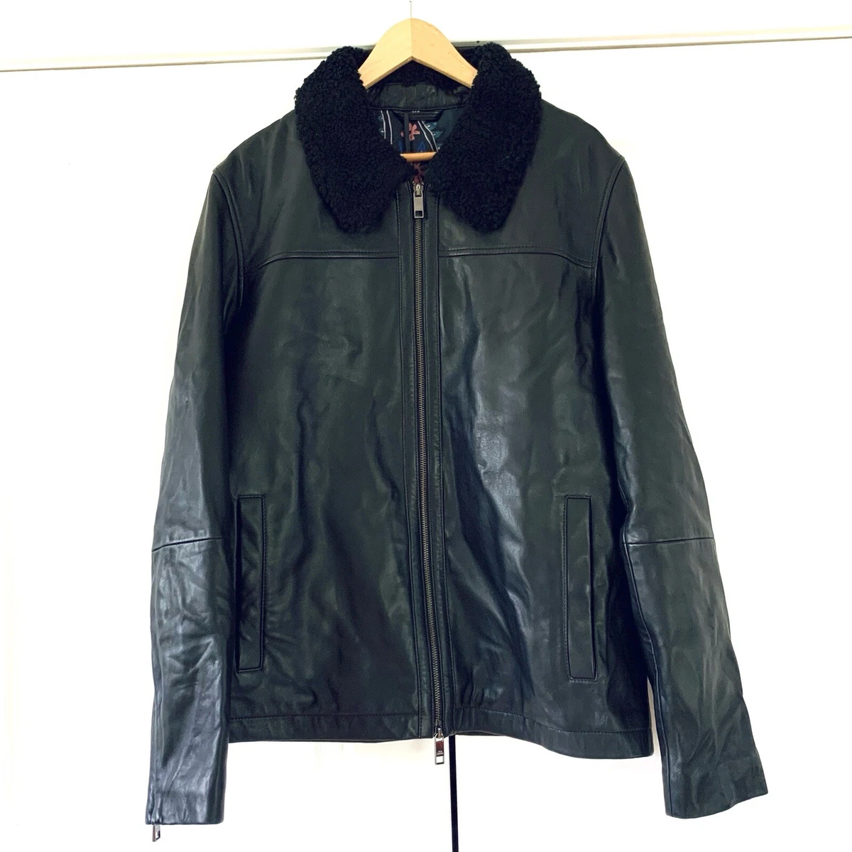 Ted Baker Leather Outer Shell Coats, Jackets & Vests for Men for