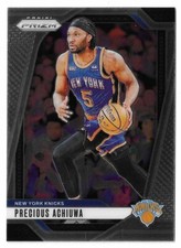 2024-25 Panini Prizm Basketball Precious Achiuwa Card #42 New York Knicks