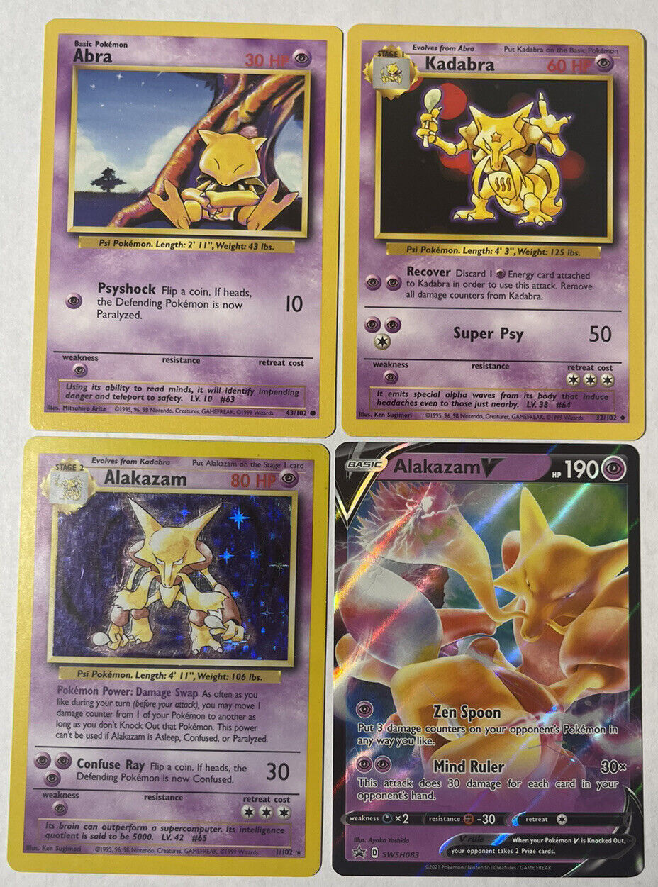 Alakazam evolution 1998