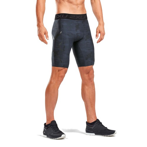 2XU Mens Accelerate Print Compression 