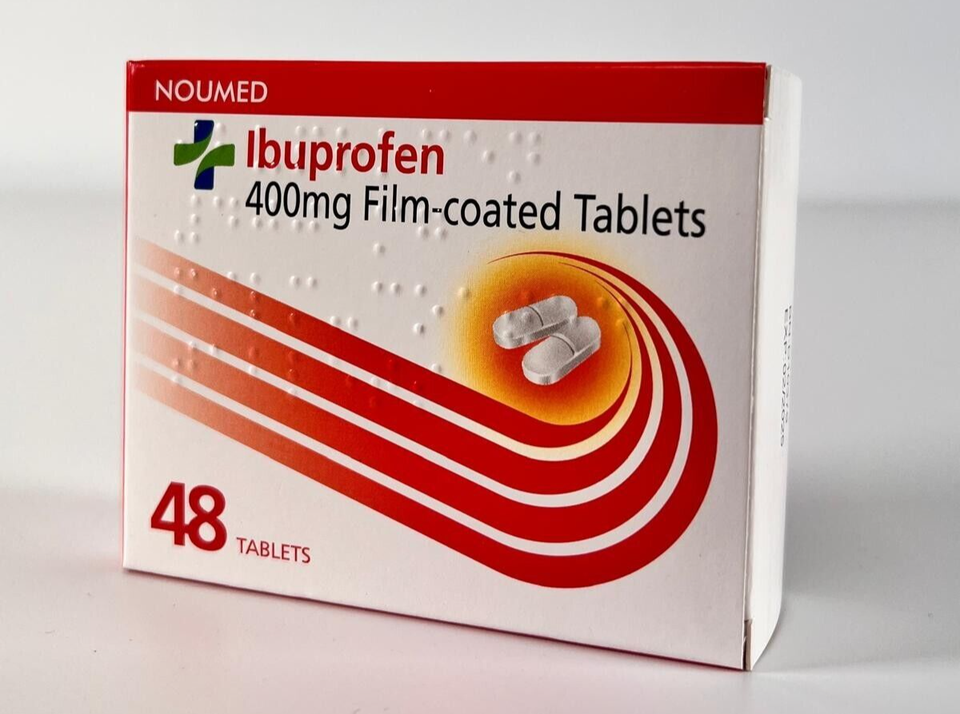 Ibuprofen 400mg Anti Inflammatory Tablets 48 - Pain relief (MAX 2 ...