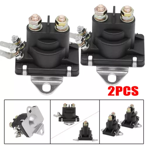 2 PACK New Marine Starter Tilt /Trim Relay Solenoid For MerCruiser 89-96158T 12V - Picture 2 of 7
