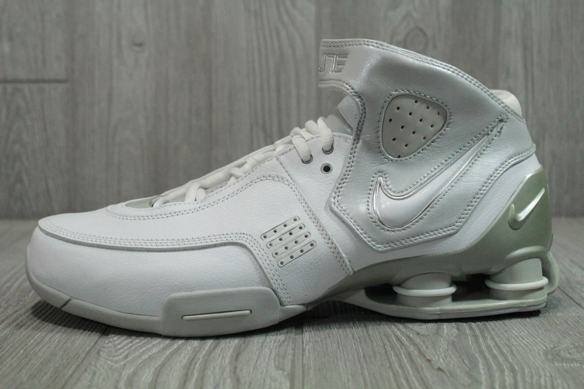 referir segundo Paso New Rare Vintage Nike Shox Elite TB White Basketball Shoes 2006 Mens 10-12  OSS | eBay