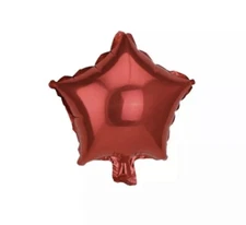 3pcs 5" Red Mini Star Foil Helium Balloon For Valentines Birthday Party UkSeller