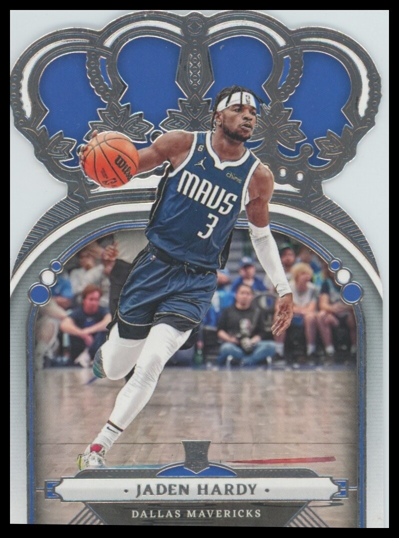 2022-23 Panini Crown Royale #79 Jaden Hardy Dallas Mavericks Rookie