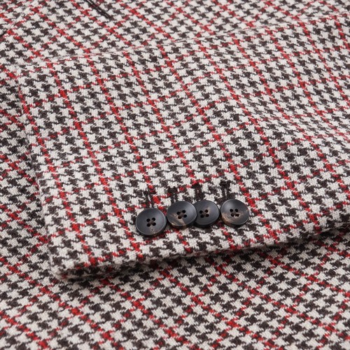 Lardini Soft-Constructed Houndstooth Wool Sport Coat 40R (Eu 50) NWT - Picture 7 of 10