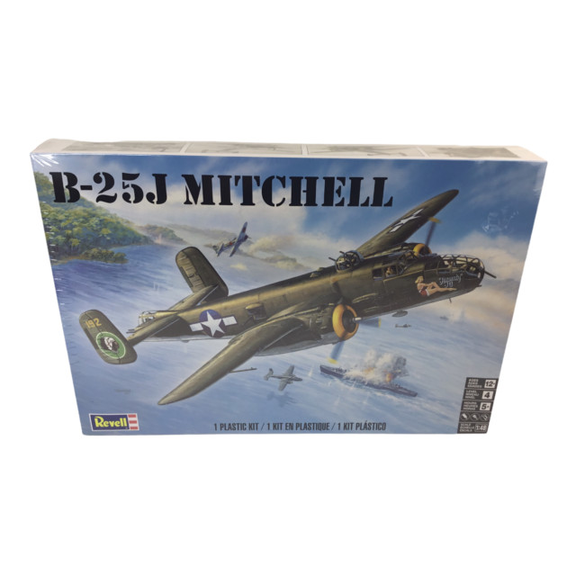 Revell B-25J Mitchell Plastic Model Kit BRAND NEW