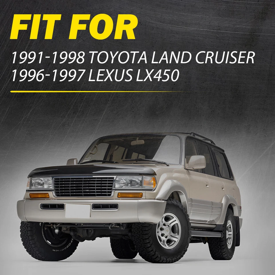 Cubierta de bisel de manija de puerta interior B para Toyota LAND CRUISER FJ80 FZJ80 LX450 1991-97 Foto 2 de 4