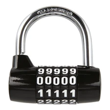 Oxford 5 Digit Combination Padlock Motorcycle Motorbike Security Lock