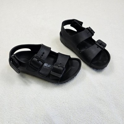 Birkenstock‎ Black Two-Strap Unisex Sandals Birkenstock Black Arizona Two-Strap Sandals main image 2