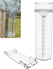 Outdoor Rain Gauge and Snow Professional Stratus Long Term, Made of UV and Heat