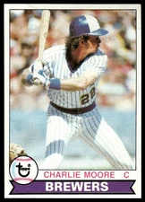 1979 Topps #408 Charlie Moore Milwaukee Brewers NM+