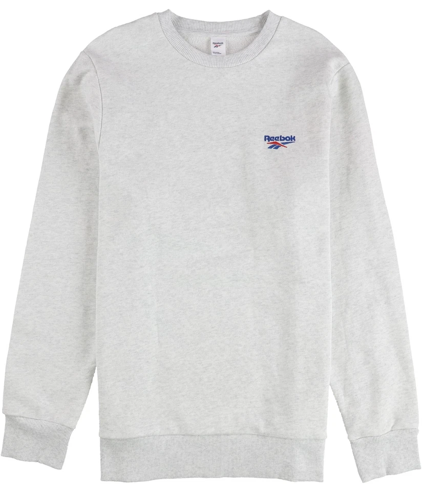 Reebok Mens Classics Small Vector Sweatshirt, gray, M