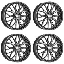 4 Alu Felgen AEZ Porto dark 9.0Jx19 5x112 für Mercedes Benz C CLA Cle E EQB EQE