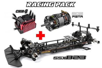 Team Corally SSX-823 Racing Pack Car Kit CMM-8 Controller Pista 805 Pan Car 2150