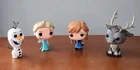 Funko Pop! Frozen Loose Vinyl Figure Lot Of 4 Olaf Elsa Anna Sven #79-82